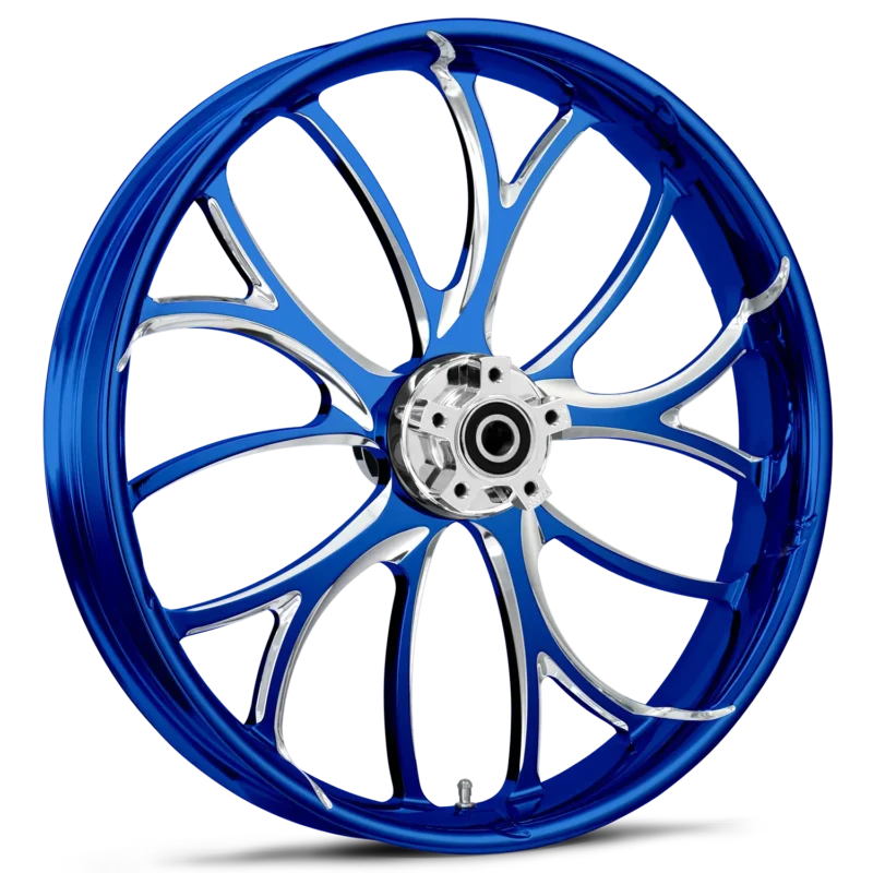 Electron Dyeline Blue Polished 21 x 5.5 Wheel