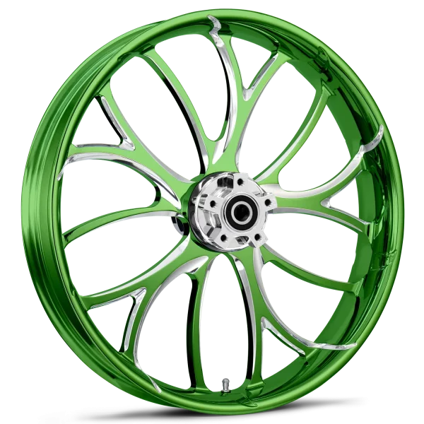RYD Wheels Electron Dyeline Green Wheels