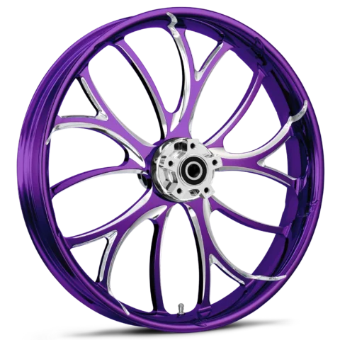 Electron Dyeline Purple Polished 17 x 6.25 Wheel