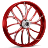 Electron Dyeline Red 18 x 8.5 Wheel