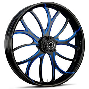 RYD Wheels Electron Touch Of Color Blue Wheels