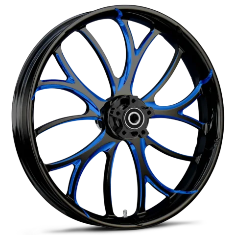 RYD Wheels Electron Touch Of Color Blue Wheels