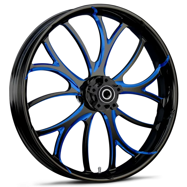 RYD Wheels Electron Touch Of Color Blue Wheels