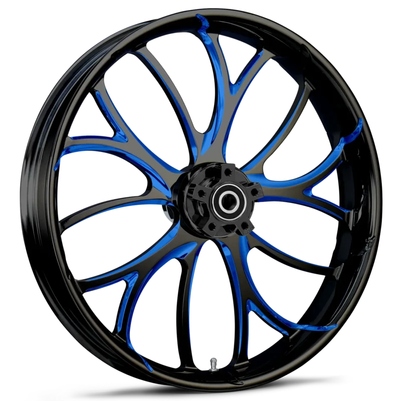 RYD Wheels Electron Touch Of Color Blue Wheels