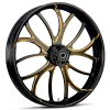RYD Wheels Electron Touch Of Color Gold Wheels