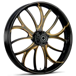 RYD Wheels Electron Touch Of Color Gold Wheels