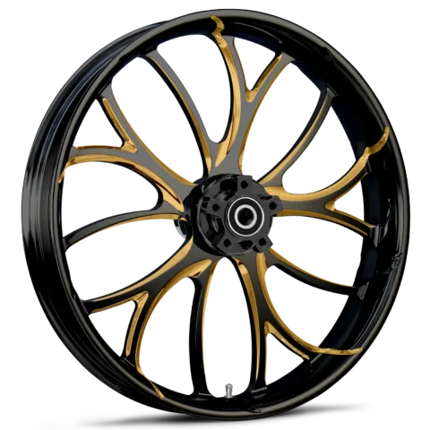 RYD Wheels Electron Touch Of Color Gold Wheels