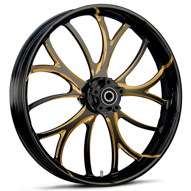 RYD Wheels Electron Touch Of Color Gold Wheels