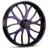 RYD Wheels Electron Touch Of Color Purple Wheels