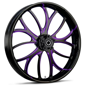 RYD Wheels Electron Touch Of Color Purple Wheels