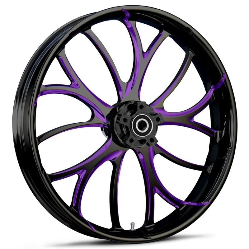 RYD Wheels Electron Touch Of Color Purple Wheels