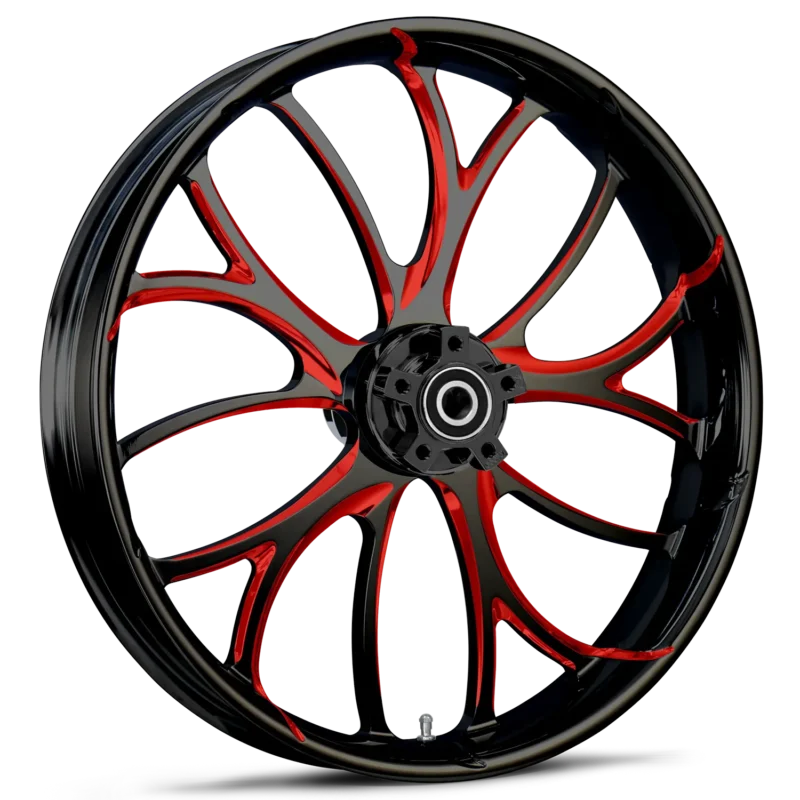 RYD Wheels Electron Touch Of Color Red Wheels
