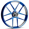 Inductor Dyeline Blue Polished 21 x 3.25 Wheel