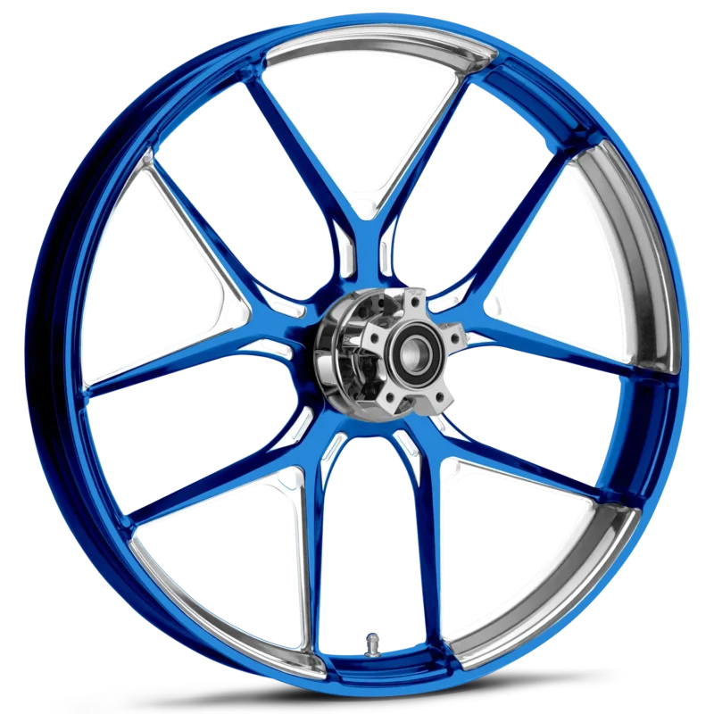 Inductor Dyeline Blue Polished 30 x 4.0 Wheel