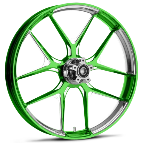 Inductor Dyeline Green Polished 20 x 5.0 Wheel
