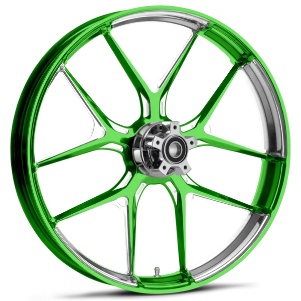 RYD Wheels Inductor Dyeline Green Wheels