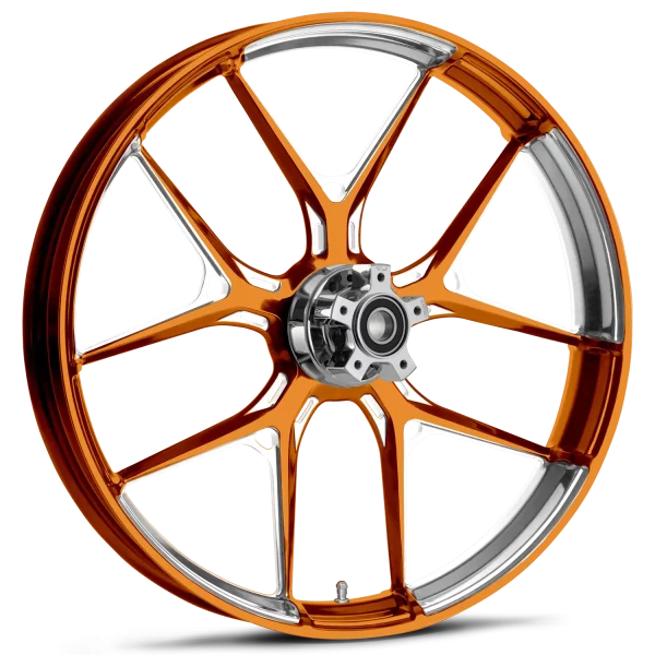 RYD Wheels Inductor Dyeline Orange Wheels
