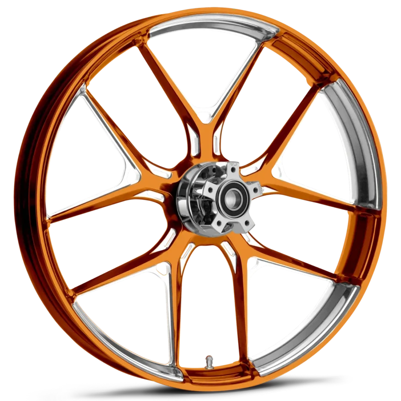 Inductor Dyeline Orange Polished 21 x 2.15 Wheel