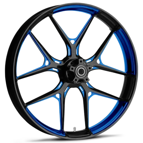 RYD Wheels Inductor Touch Of Color Blue Wheels