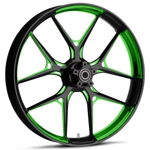 RYD Wheels Inductor Touch Of Color Green Wheels