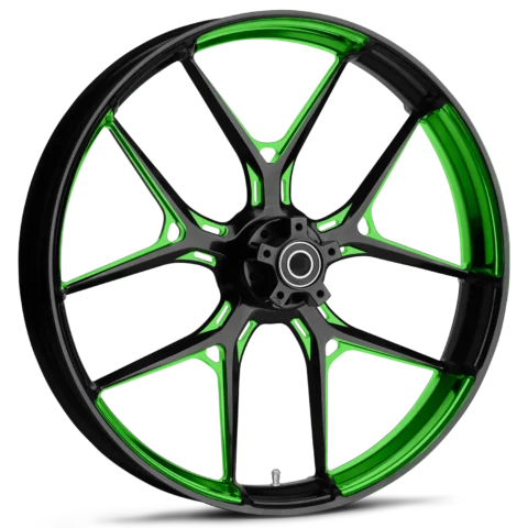 RYD Wheels Inductor Touch Of Color Green Wheels