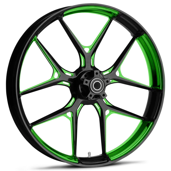 RYD Wheels Inductor Touch Of Color Green Wheels