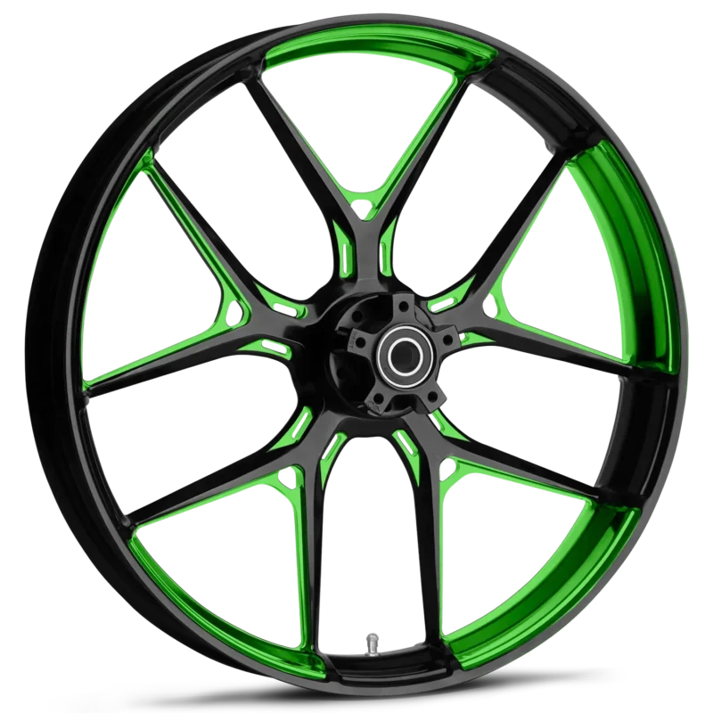 RYD Wheels Inductor Touch Of Color Green Wheels