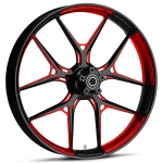 RYD Wheels Inductor Touch Of Color Red Wheels