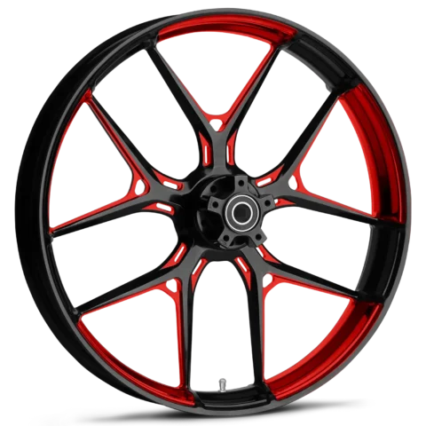 RYD Wheels Inductor Touch Of Color Red Wheels