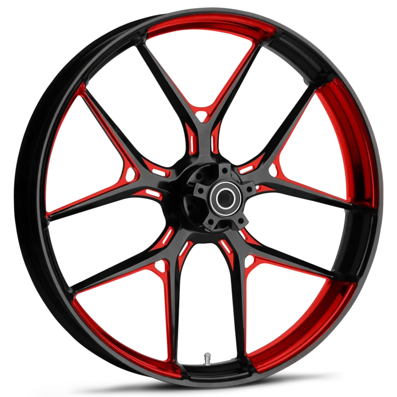 RYD Wheels Inductor Touch Of Color Red Wheels