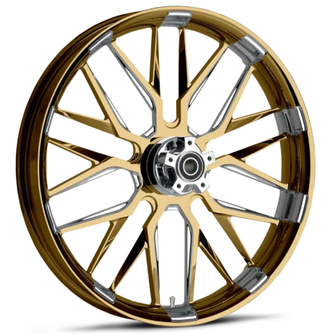 Insulator Dyeline Gold Polished Wheels