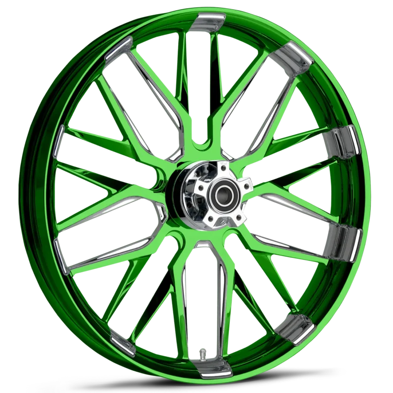 Insulator Dyeline Green Polished 18 x 8.5 Wheel