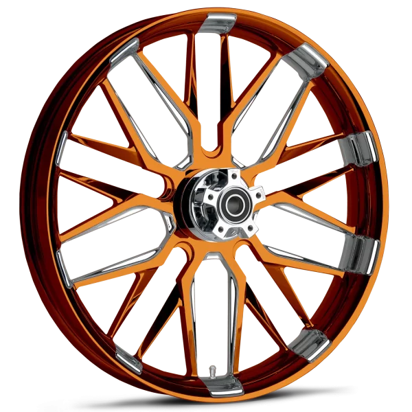 RYD Wheels Insulator Dyeline Orange Wheels