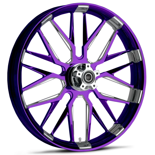RYD Wheels Insulator Dyeline Purple Wheels