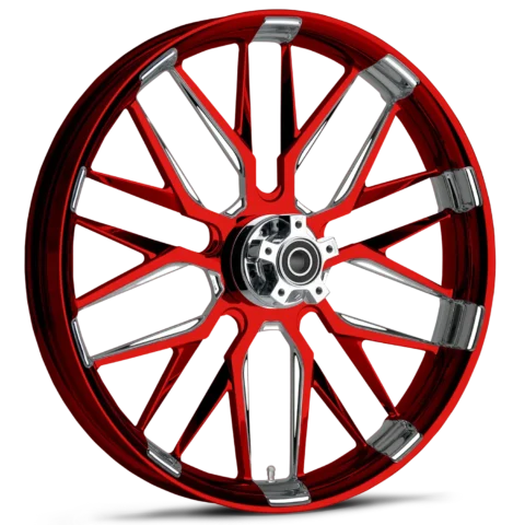 RYD Wheels Insulator Dyeline Red Wheels