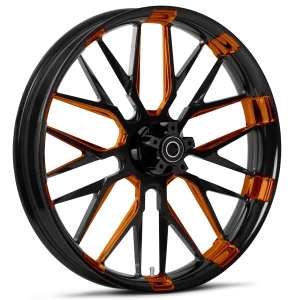 RYD Wheels Insulator Touch Of Color All Orange Wheels