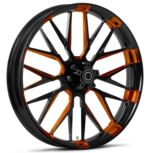 RYD Wheels Insulator Touch Of Color All Orange Wheels
