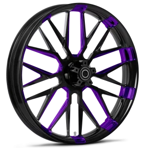 RYD Wheels Insulator Touch Of Color All Purple Wheels