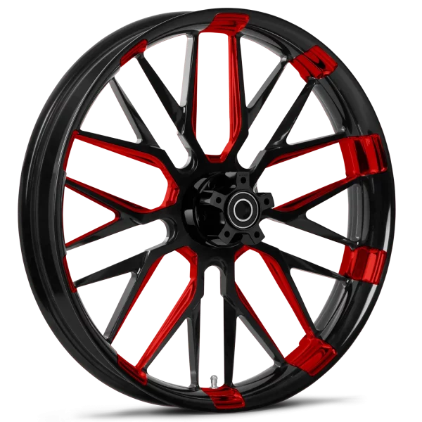 RYD Wheels Insulator Touch Of Color All Red Wheels