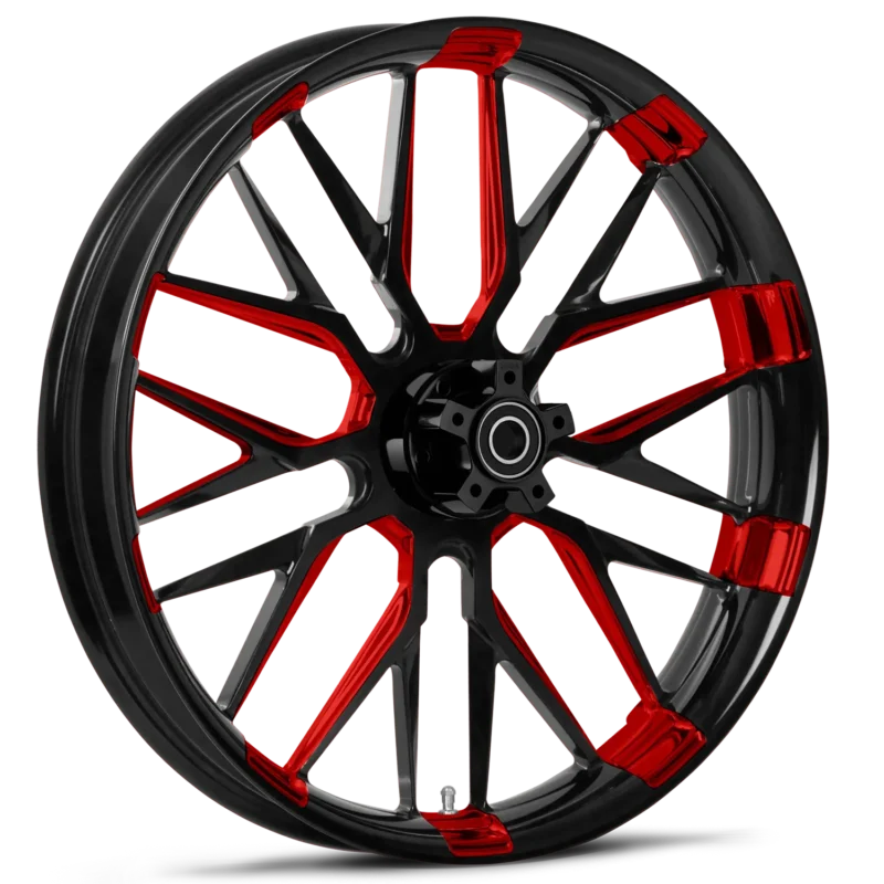 RYD Wheels Insulator Touch Of Color All Red Wheels