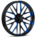 RYD Wheels Insulator Touch Of Color Blue Wheels