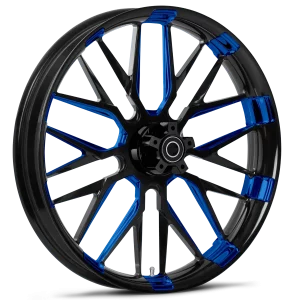 RYD Wheels Insulator Touch Of Color Blue Wheels