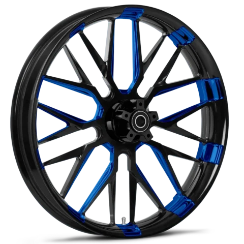 RYD Wheels Insulator Touch Of Color Blue Wheels