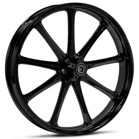 harley black wheels RYD Wheels Ion Blackline Wheels