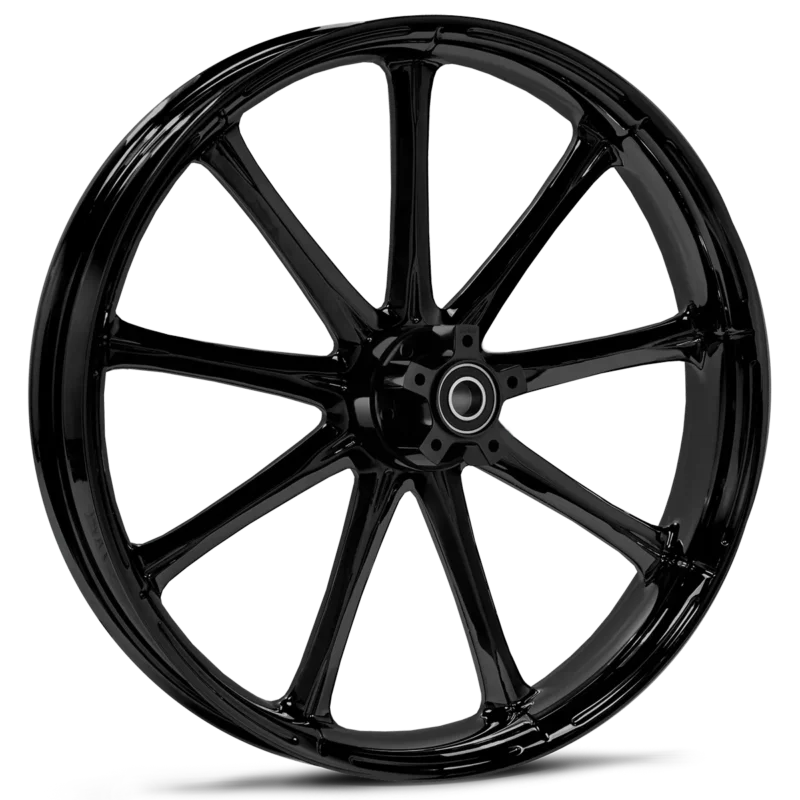 harley black wheels RYD Wheels Ion Blackline Wheels