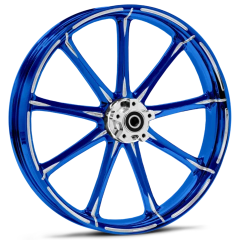 Ion Dyeline Blue Polished Wheels