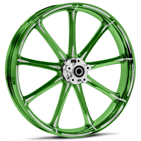 RYD Wheels Ion Dyeline Green Wheels