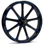 RYD Wheels Ion Touch Of Color Blue Wheels