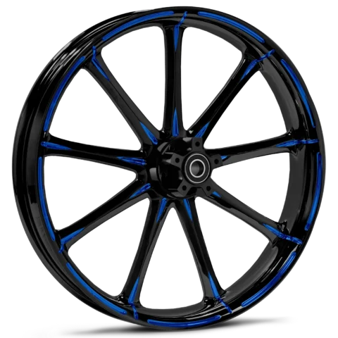 RYD Wheels Ion Touch Of Color Blue Wheels