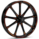 RYD Wheels Ion Touch Of Color Orange Wheels